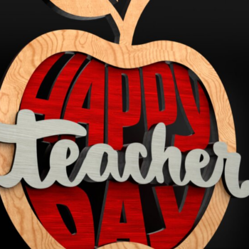 Intra απο ξύλο plywood 3mm-4mm πάχος – Σετ ντεκόρ γραφείου δασκάλου (3 τεμαχίων) Δίασταση  20x20 cm INTRAFABR-122893775 - Image 6