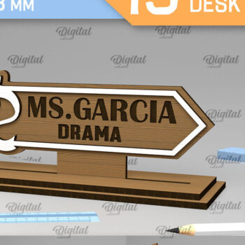 Intra απο ξύλο plywood 3mm-4mm πάχος – Πακέτα λέιζερ για πινακίδες γραφείου καθηγητών Δίασταση  20x20 cm INTRAFABR-103448944 - Image 1