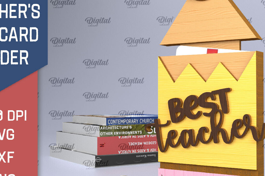 Intra απο ξύλο plywood 3mm-4mm πάχος – Δωροθήκη Δωροκάρτας Καθηγητών Δίασταση  20x20 cm INTRAFABR-95577458