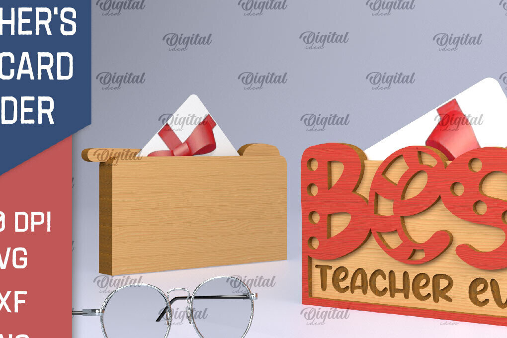 Intra απο ξύλο plywood 3mm-4mm πάχος – Δωροθήκη Δωροκάρτας Καθηγητών Δίασταση  20x20 cm INTRAFABR-95577470