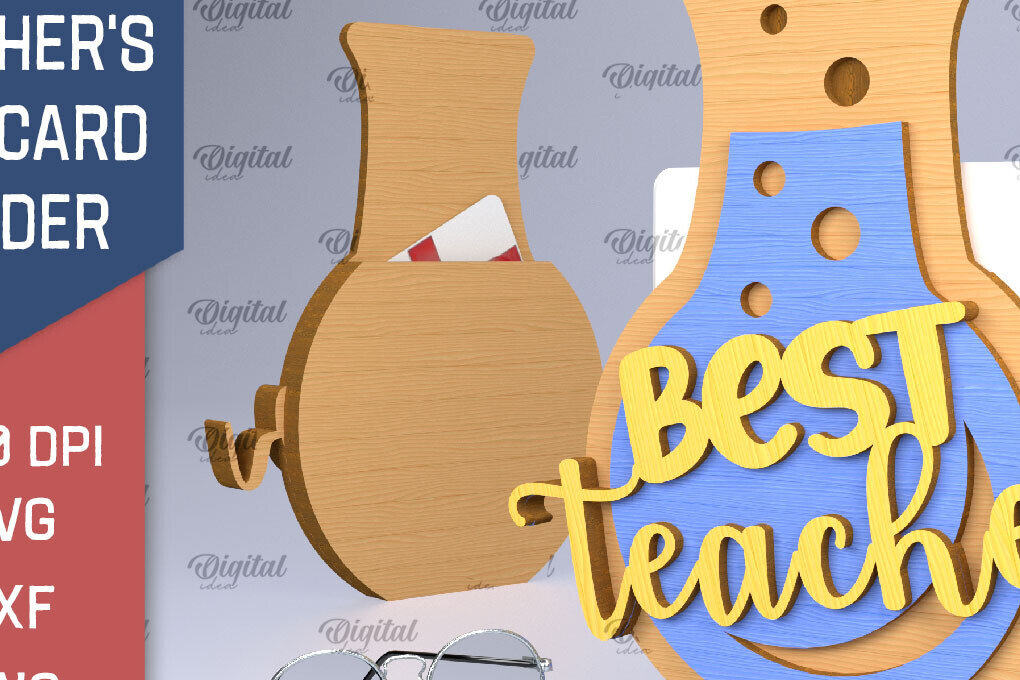 Intra απο ξύλο plywood 3mm-4mm πάχος – Δωροθήκη Δωροκάρτας Καθηγητών Δίασταση  20x20 cm INTRAFABR-95577542