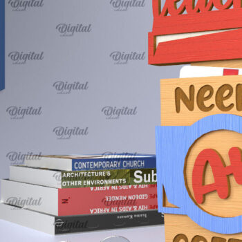 Intra απο ξύλο plywood 3mm-4mm πάχος – Δωροθήκη Δωροκάρτας Καθηγητών Δίασταση 20x20 cm INTRAFABR-95577340 - Image 1