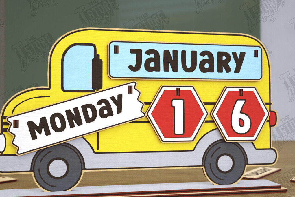 Intra απο ξύλο plywood 3mm-4mm πάχος – Ημερολόγιο Δασκάλου Αιώνιο Θρανίο | CNC Δίασταση  20x20 cm INTRAFABR-116836234