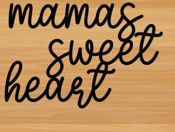 Intra απο ξύλο plywood 3mm-4mm πάχος – Διδασκαλία Sweet Heart Laser,μετάλλου Δίασταση  20x20 cm INTRAFABR-87760332 - Image 1