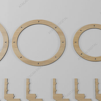 Intra απο ξύλο plywood 3mm-4mm πάχος – Tealight Box, Cupcake Stand καλάθι φρούτων Δίασταση 20x20 cm INTRAFABR-68569166 - Image 3