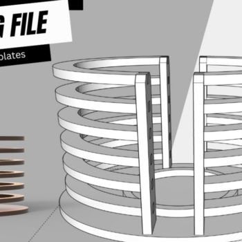 Intra απο ξύλο plywood 3mm-4mm πάχος – Στάση κεριών ρεσώ | Κοπή λέιζερ | Δίασταση  20x20 cm INTRAFABR-93669656 - Image 2