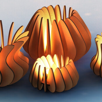 Intra απο ξύλο plywood 3mm-4mm πάχος – Σετ Σετ ρεσώ για Laser Δίασταση  20x20 cm INTRAFABR-79576898 - Image 4