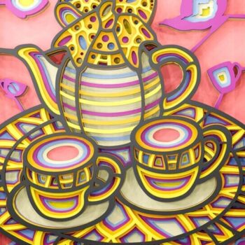 Intra απο ξύλο plywood 3mm-4mm πάχος – Αρχεία κοπής με λέιζερ πολλαπλών στρώσεων Teapot 3D Δίασταση  20x20 cm INTRAFABR-109512101 - Image 2