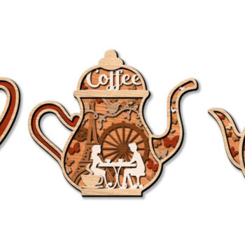 Intra απο ξύλο plywood 3mm-4mm πάχος – Teapotss, Kitchen Cut Decor Δίασταση 20x20 cm INTRAFABR-61532525 - Image 8