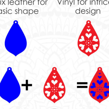 Intra απο ξύλο plywood 3mm-4mm πάχος – Σκουλαρίκι δάκρυ, Laser Δίασταση  5x5 cm INTRAFABR-7879177 - Image 4