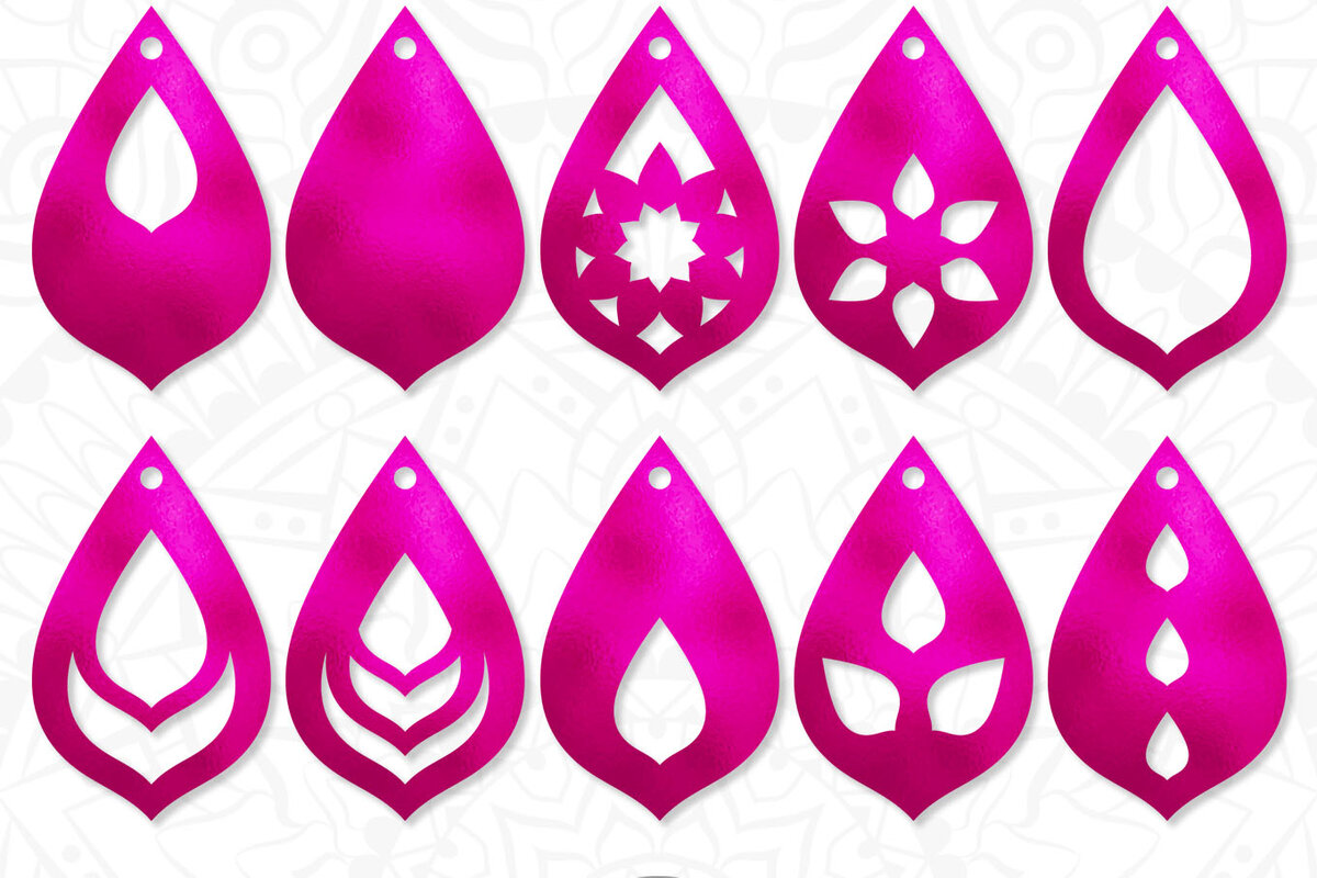 Intra απο ξύλο plywood 3mm-4mm πάχος – Σκουλαρίκια δάκρυ Δίασταση  5x5 cm INTRAFABR-7202355