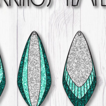 Intra απο ξύλο plywood 3mm-4mm πάχος – Πρότυπο σκουλαρίκια δάκρυ Δίασταση 5x5 cm INTRAFABR-8119169 - Image 1