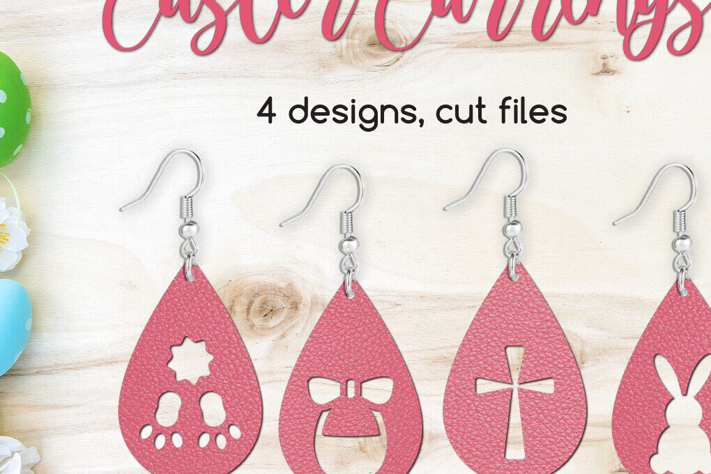 Intra απο ξύλο plywood 3mm-4mm πάχος – Πασχαλινά σκουλαρίκια δάκρυ για το Crafter Δίασταση  5x5 cm INTRAFABR-118717506