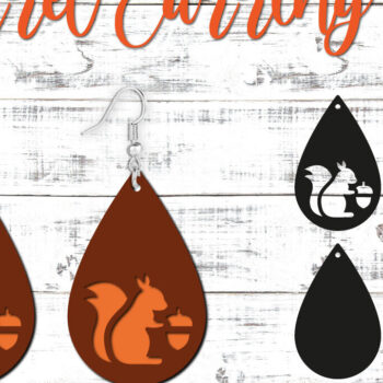 Intra απο ξύλο plywood 3mm-4mm πάχος – Πρότυπο σκουλαρίκι σκουλαρίκι δάκρυ Δίασταση  5x5 cm INTRAFABR-107513136 - Image 1