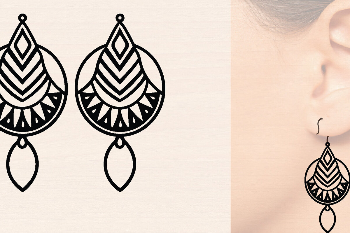 Intra απο ξύλο plywood 3mm-4mm πάχος – Δάκρυ Ξύλινα Σκουλαρίκια Δίασταση  5x5 cm INTRAFABR-117223842