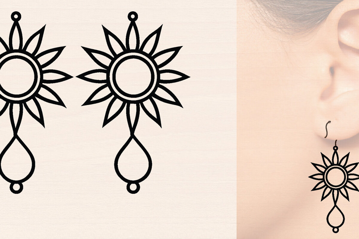 Intra απο ξύλο plywood 3mm-4mm πάχος – Δάκρυ Ξύλινα Σκουλαρίκια Δίασταση  5x5 cm INTRAFABR-117223151