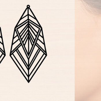 Intra απο ξύλο plywood 3mm-4mm πάχος – Δάκρυ Ξύλινα Σκουλαρίκια Δίασταση  5x5 cm INTRAFABR-117223329 - Image 1