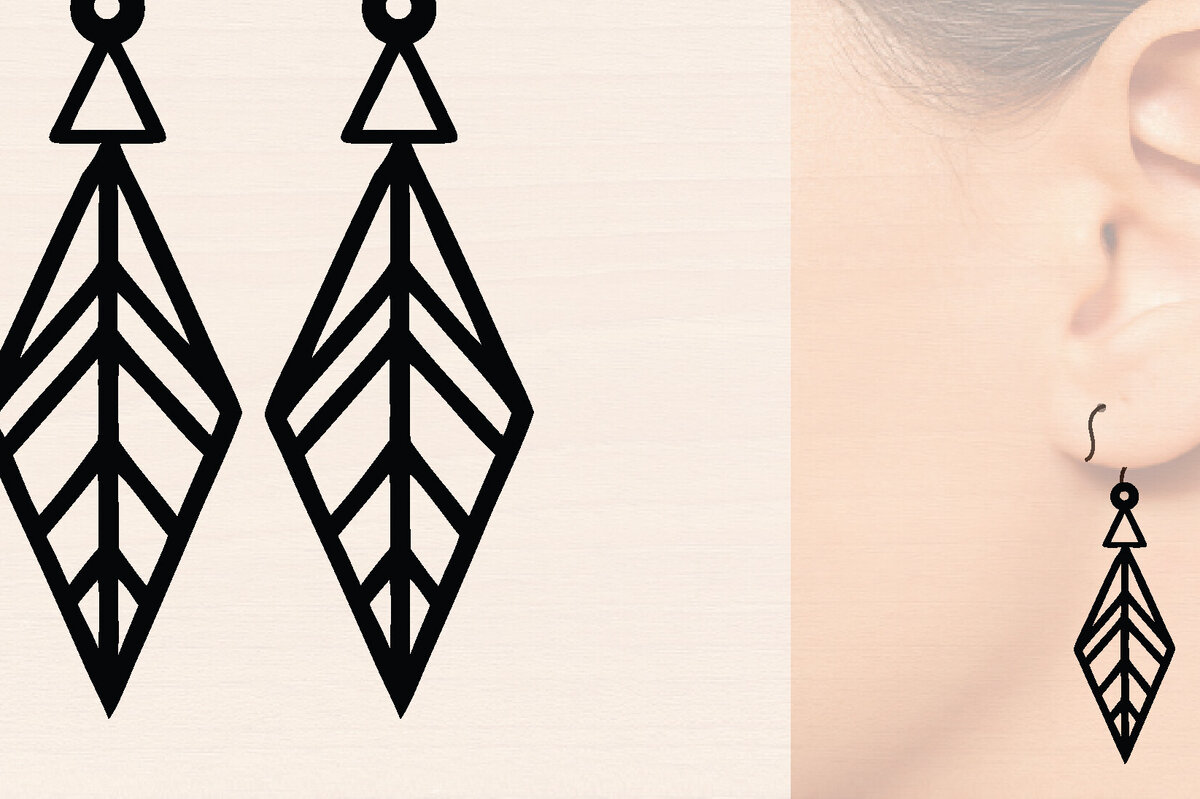 Intra απο ξύλο plywood 3mm-4mm πάχος – Δάκρυ Ξύλινα Σκουλαρίκια Δίασταση  5x5 cm INTRAFABR-117223364