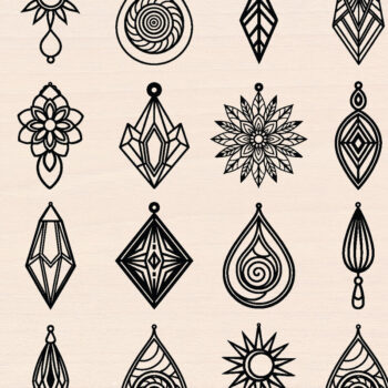 Intra απο ξύλο plywood 3mm-4mm πάχος – Δάκρυ Ξύλινα Σκουλαρίκια Πακέτο Δίασταση  5x5 cm INTRAFABR-117298856 - Image 1