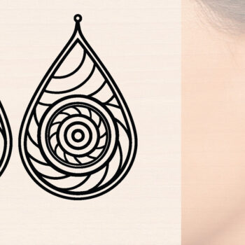 Intra απο ξύλο plywood 3mm-4mm πάχος – Δάκρυ Ξύλινα Σκουλαρίκια Πακέτο Δίασταση  5x5 cm INTRAFABR-117298856 - Image 9