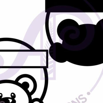 Intra απο ξύλο plywood 3mm-4mm πάχος – Teddy Bear Σήμα ονόματος Δίασταση  20x20 cm INTRAFABR-95209801 - Image 3