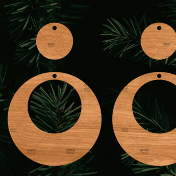 Intra απο ξύλο plywood 3mm-4mm πάχος – Πρότυπο Σκουλαρίκια I Αρχεία κοπής με λέιζερ Δίασταση  5x5 cm INTRAFABR-108512180 - Image 1