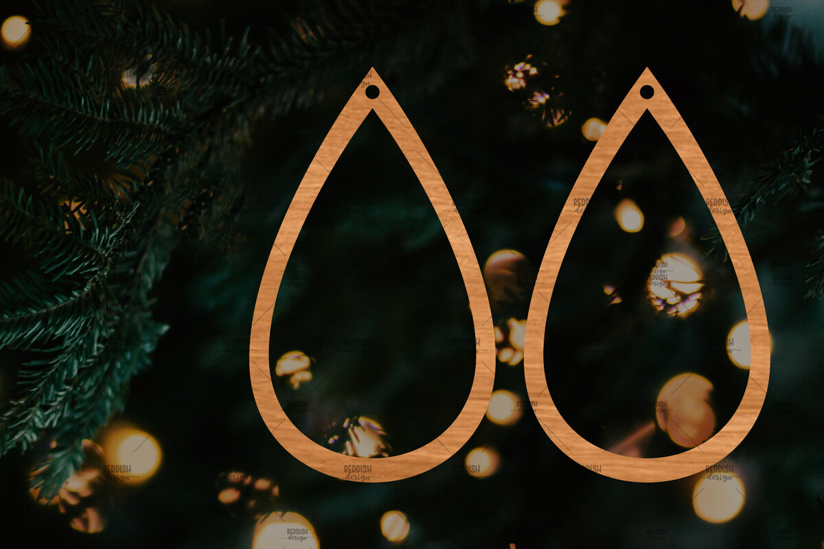 Intra απο ξύλο plywood 3mm-4mm πάχος – Πρότυπο Σκουλαρίκια I Αρχεία κοπής με λέιζερ Δίασταση  5x5 cm INTRAFABR-108512009