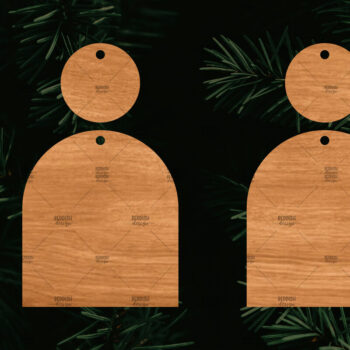 Intra απο ξύλο plywood 3mm-4mm πάχος – Πρότυπο Σκουλαρίκια I Αρχεία κοπής με λέιζερ Δίασταση  5x5 cm INTRAFABR-108512071 - Image 1