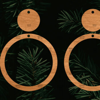 Intra απο ξύλο plywood 3mm-4mm πάχος – Πρότυπο Σκουλαρίκια I Αρχεία κοπής με λέιζερ Δίασταση  5x5 cm INTRAFABR-108512114 - Image 1