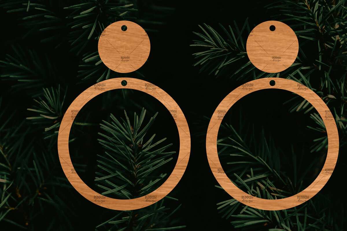 Intra απο ξύλο plywood 3mm-4mm πάχος – Πρότυπο Σκουλαρίκια I Αρχεία κοπής με λέιζερ Δίασταση  5x5 cm INTRAFABR-108512114