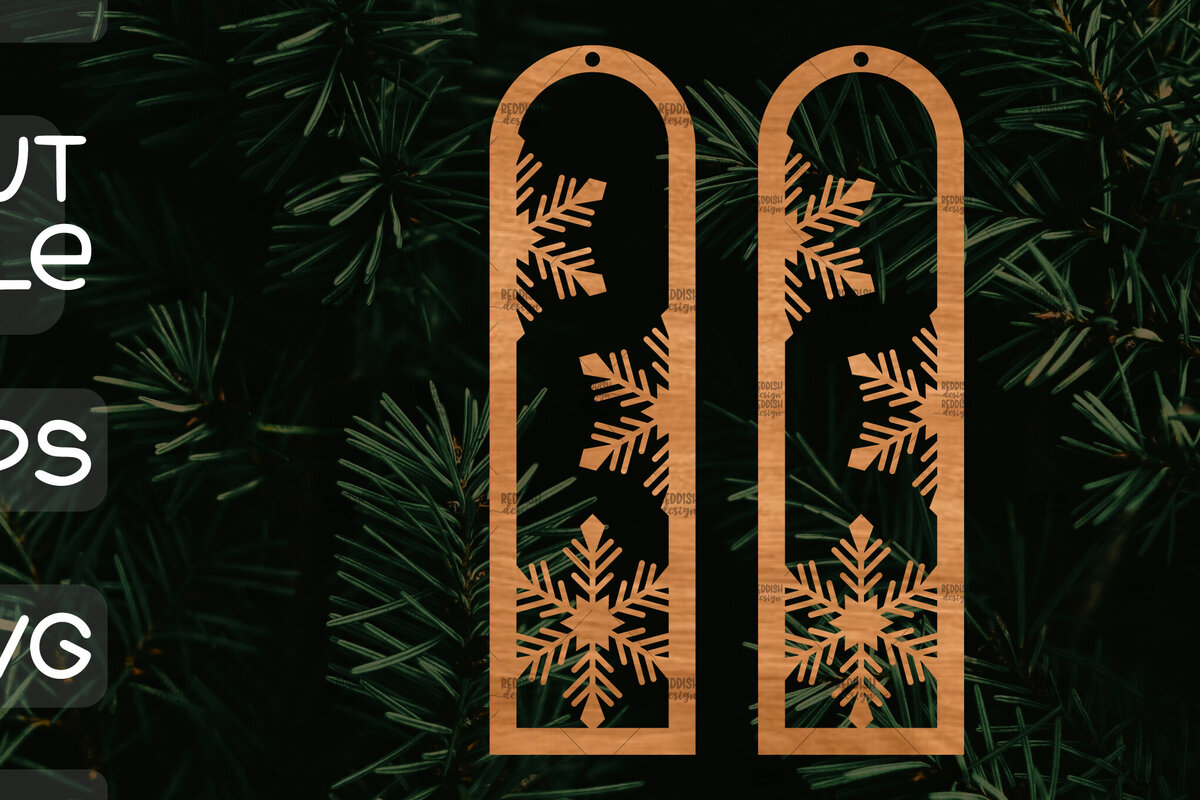 Intra απο ξύλο plywood 3mm-4mm πάχος – Πρότυπο Σκουλαρίκια Snowflakes Δίασταση  5x5 cm INTRAFABR-106814347