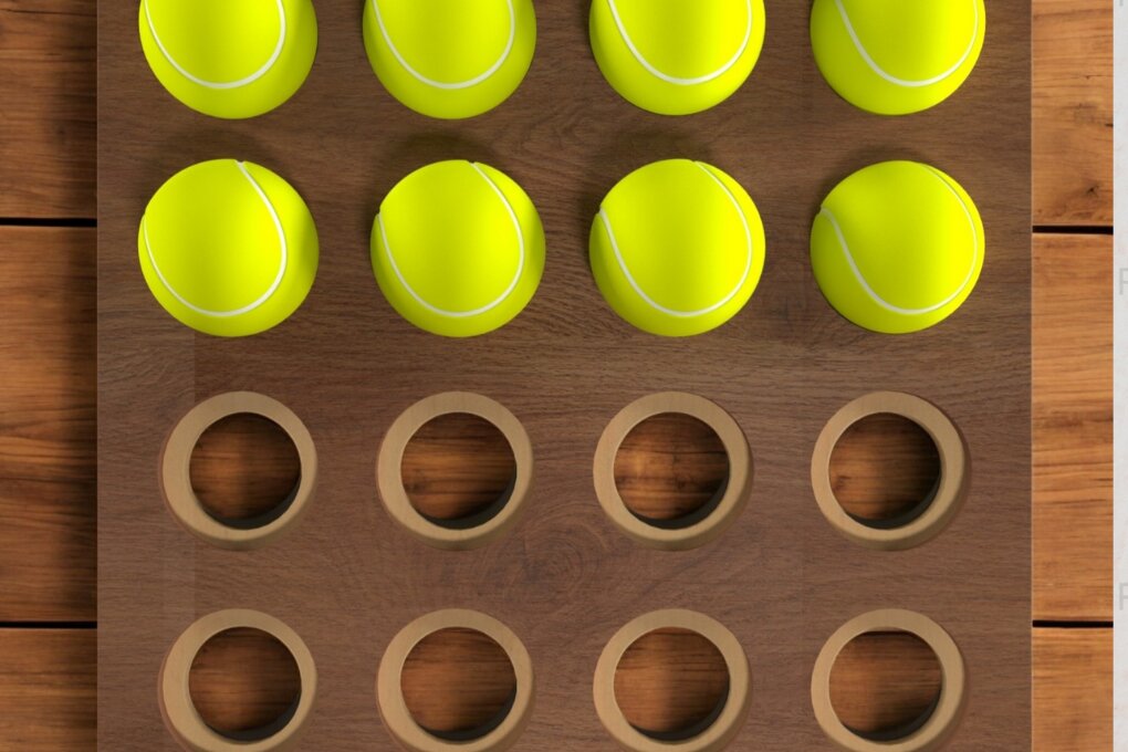 Intra απο ξύλο plywood 3mm-4mm πάχος – Jig χαρακτικής μπάλας τένις 222 Δίασταση  20x20 cm INTRAFABR-118486683