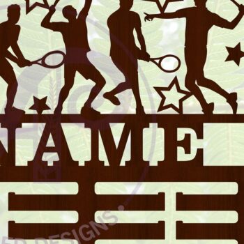 Intra απο ξύλο plywood 3mm-4mm πάχος – Όνομα τένις Κάτοχος μεταλλίου Άνδρας Δίασταση  20x20 cm INTRAFABR-68103101 - Image 2