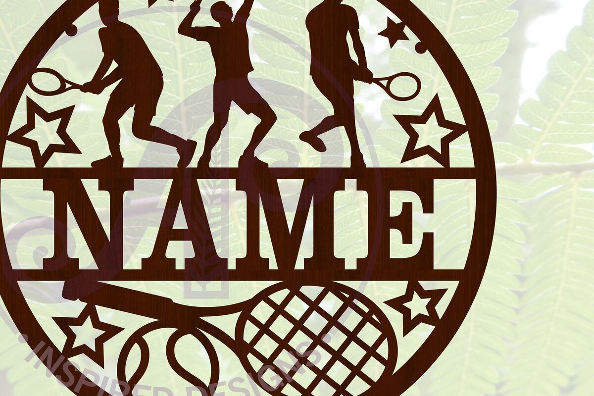 Intra απο ξύλο plywood 3mm-4mm πάχος – Τένις Όνομα Σήμα Αρσενικό Δίασταση  20x20 cm INTRAFABR-68101569