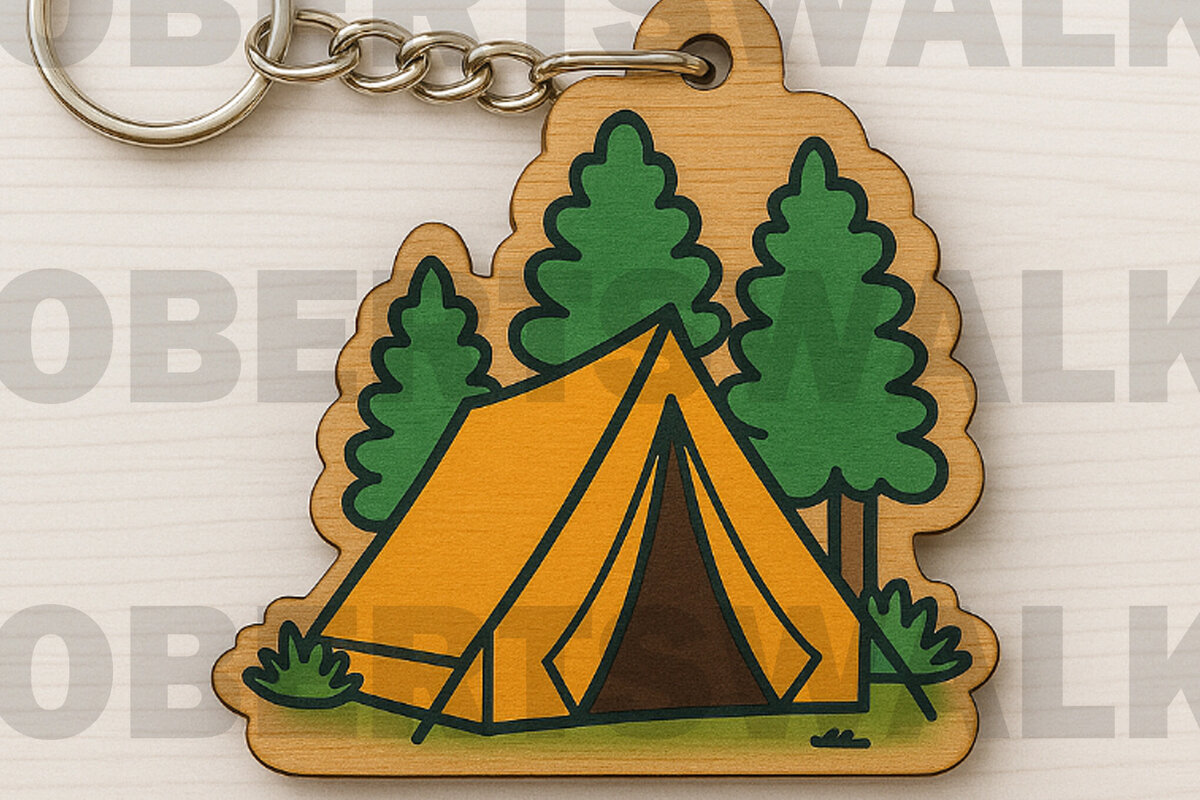 Intra απο ξύλο plywood 3mm-4mm πάχος – Σκηνή Κάμπινγκ, Δασική Σκηνή, Outdo Δίασταση  20x20 cm INTRAFABR-123010632