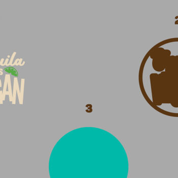 Intra απο ξύλο plywood 3mm-4mm πάχος – Η τεκίλα είναι Vegan, Funny Quote Δίασταση  20x20 cm INTRAFABR-13061852 - Image 1