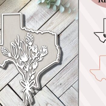 Intra απο ξύλο plywood 3mm-4mm πάχος – Texas Laser Δίασταση  20x20 cm INTRAFABR-72805956 - Image 1