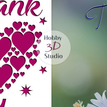 Intra απο ξύλο plywood 3mm-4mm πάχος – Ευχαριστήρια κάρτα έγχρωμα πρότυπα Δίασταση  20x20 cm INTRAFABR-77174315 - Image 3