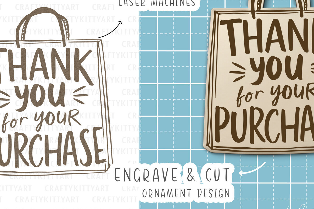 Intra απο ξύλο plywood 3mm-4mm πάχος – Σας ευχαριστούμε για την αγορά σας Ornament Δίασταση  20x20 cm INTRAFABR-121231840