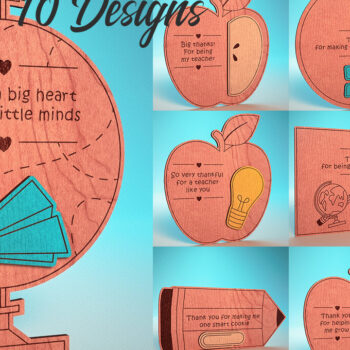 Intra απο ξύλο plywood 3mm-4mm πάχος – Ευχαριστούμε Δάσκαλο Sign | Δίασταση  40x30 cm INTRAFABR-71555928 - Image 1