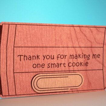 Intra απο ξύλο plywood 3mm-4mm πάχος – Ευχαριστούμε Δάσκαλο Sign | Δίασταση  40x30 cm INTRAFABR-71555928 - Image 5