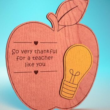 Intra απο ξύλο plywood 3mm-4mm πάχος – Ευχαριστούμε Δάσκαλο Sign | Δίασταση  40x30 cm INTRAFABR-71555928 - Image 9