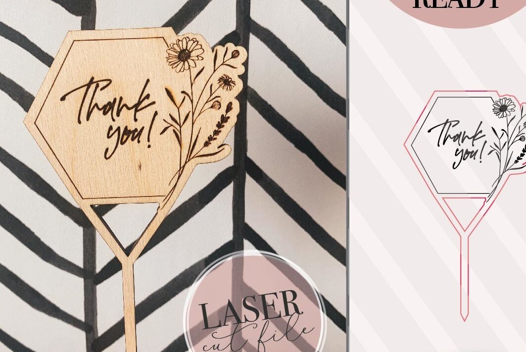 Intra απο ξύλο plywood 3mm-4mm πάχος – Σας ευχαριστούμε Topper Δίασταση  20x20 cm INTRAFABR-71918437