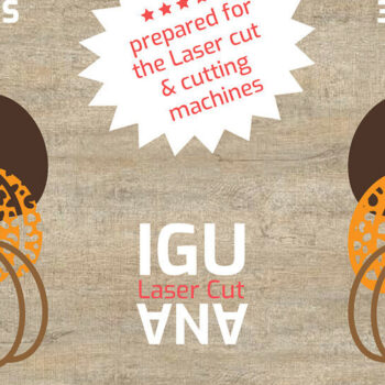 Intra απο ξύλο plywood 3mm-4mm πάχος – Εκτύπωση λεοπάρδαλης πινακίδας κολοκύθας Δίασταση  20x20 cm INTRAFABR-73180589 - Image 2