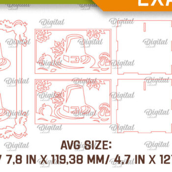 Intra απο ξύλο plywood 3mm-4mm πάχος – Δέσμη κοπής με λέιζερ κουτιά των ευχαριστιών Δίασταση  20x20 cm INTRAFABR-106527654 - Image 2