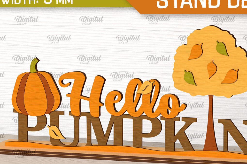 Intra απο ξύλο plywood 3mm-4mm πάχος –  κοπής με λέιζερ διακόσμηση για την ημέρα των ευχαριστιών Δίασταση  20x20 cm INTRAFABR-103311945