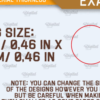 Intra απο ξύλο plywood 3mm-4mm πάχος – Σκουλαρίκια με λέιζερ των Ευχαριστιών Δίασταση 5x5 cm INTRAFABR-105629373 - Image 2