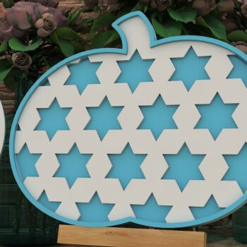 Intra απο ξύλο plywood 3mm-4mm πάχος – Ευχαριστίες, Συγκεντρώστε, Καρό PatternFiles Δίασταση  20x20 cm INTRAFABR-39420187 - Image 4