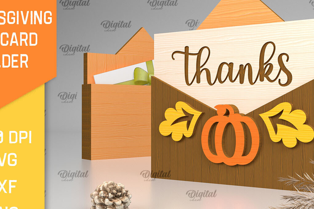 Intra απο ξύλο plywood 3mm-4mm πάχος – Θήκη δώρου για την Ημέρα των Ευχαριστιών Δίασταση  20x20 cm INTRAFABR-104234414