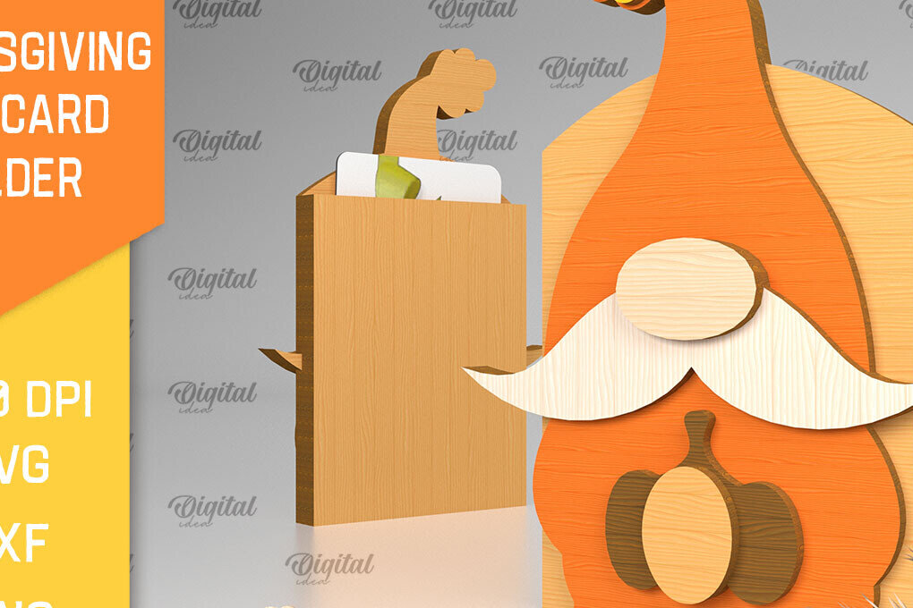 Intra απο ξύλο plywood 3mm-4mm πάχος – Θήκη δώρου για την Ημέρα των Ευχαριστιών Δίασταση  20x20 cm INTRAFABR-104234477